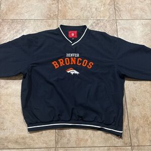 NFL Denver Broncos Navy Pullover